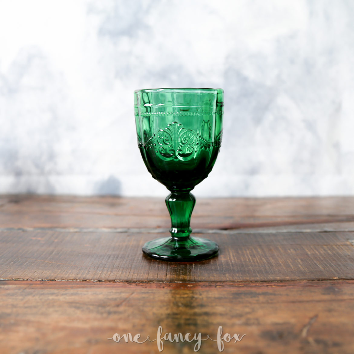 Weinkelch Grün Wasserglas mieten